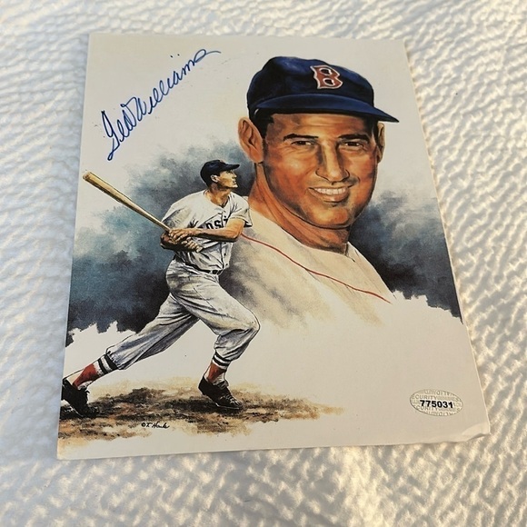 Ted Williams Boston Red Sox autograph photo - Picture 1 of 1